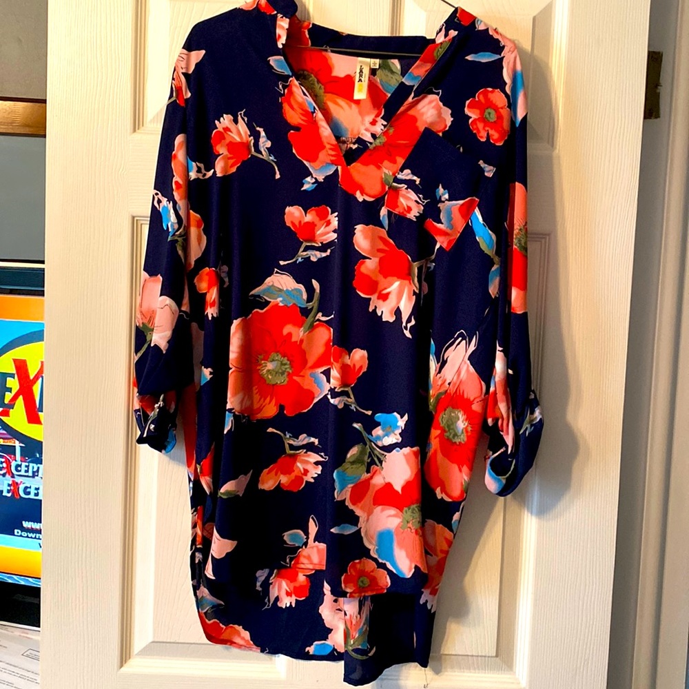 Floral spring top